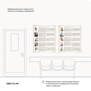 Комплект стендов “Великие русские композиторы”